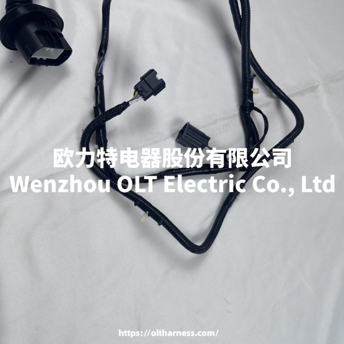 9L3Z-14630-CAA Right grip rear CREW cab door wiring harness with power supply, for 09-14 Ford F150 - Image 5