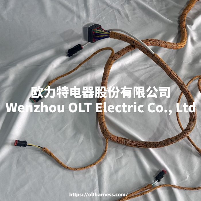 232-4561 CAT 980H C15 Engine power Supply wiring harness loader 2324561 - Image 3